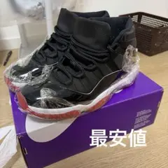 NIKE AIR JORDAN 11 RETRO ブラック レッドのサムネイル