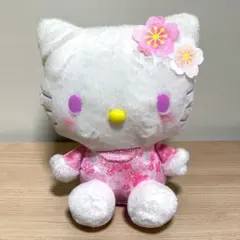ハローキティ 桜モチーフBIGぬいぐるみ