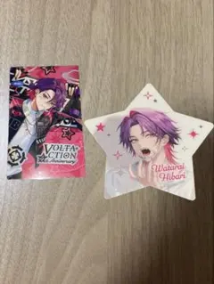 にじさんじ 甲斐田晴 ステッカー 2枚セット ポップコーン ステッカー
