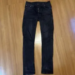 Nudie Jeansスキニーデニム ブラック