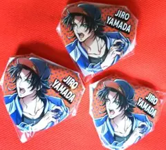 ヒプマイ ハート型缶バッジ 山田二郎 3個セット