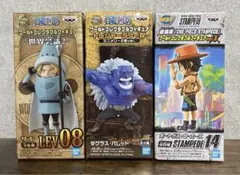 ワンピース　ワーコレ　フィギュア　バレット　エース　サボ　匿名配送