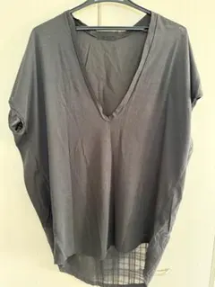 pas de calais パドカレ 半袖Tシャツ ブラック 38のサムネイル