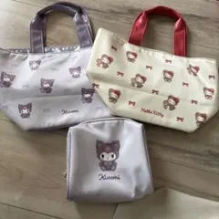 サンリオ　ミニトートバッグ　ポーチセット