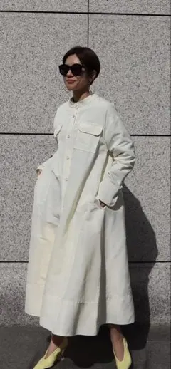 MACHATT マチャット プリーツ ノースリーブ ロング ワンピース 美品