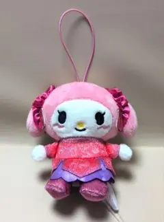 サンリオ　ハオハオネオンタウン　マスコット　マイメロディ　マイメロ　ぬいぐるみ
