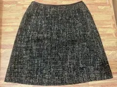 マッキントッシュフィロソフィー　台形スカート ツイード