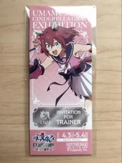 サクラチヨノオー 怪物の蹄跡展 シンデレラグレイ 缶バッジ ステッカー