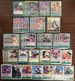 ミホーク 緑デッキ 4コン 蒼海の七傑 ワンピース