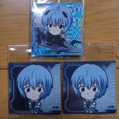 エヴァンゲリオン ウエハースシール 綾波レイ アヤナミレイ 新劇場版 補完計画