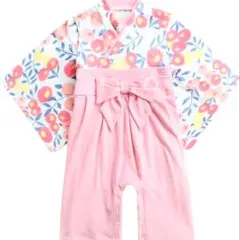 9/30朝までSALE！　 袴ロンパース　70cm