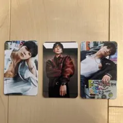 ジョングク① BTS カード　3枚セット ARMY ARIRANG