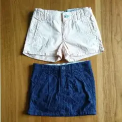 ZARA・H&M ショートパンツ・スカート2点セット