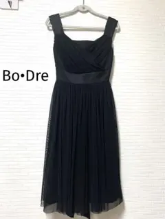 Bo•Dre【美品】チュールドレス　ウエストリボン