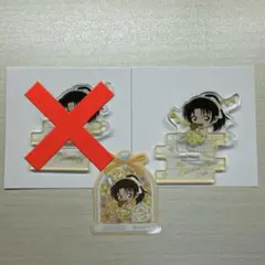 名探偵コナン コナンカフェ2024 遠山和葉 ミニアクリルスタンドA ステッカー