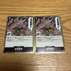 ワンピースカード　OP14-096 浸食輪廻 グラウンド・デス　R 2枚