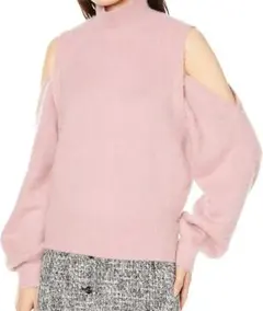 SNIDEL スナイデル　オープンショルダーニットプルオーバー