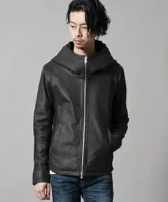 ノーアイディー ガウン　4qwdテーラード　ライダース　パーカー ノーアイディー ガウン 4qwdテーラード ライダース パーカー