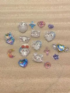 m*ん様 ボンボンドロップシール　おすそわけ　モモンガ　マジカル　ほうせき