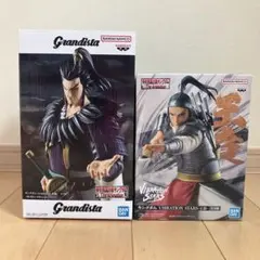 ⁠【新品未開封】キングダム フィギュア 2点セット桓騎 / 王賁⁠のサムネイル