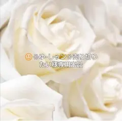 ☺️＊ゆ-しゃン＊売り切りたい様専用出品