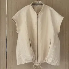 VERITE アイボリー キルティングジャケット