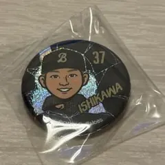 オリックス 石川亮 ホログラム缶バッジ サードユニのサムネイル