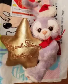 クリスマス　ステラ・ルー　ぬいぐるみバッジ☆おまけつき