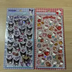 【正規品】ボンボンドロップシール　サンリオ　赤キティ　クロミ　第2弾