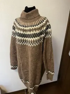 ギャップ　ノルディック柄タートルネックセーター　新品未使用　定価12000円