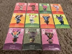 あつ森　amiiboカード しか　コンプリート