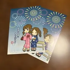 ピンキーコス　ポストカード 2枚のサムネイル