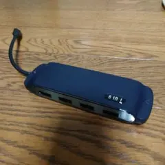 8 in 1 USBハブ 黒