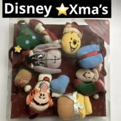 【Disney】キャラクター(プーさんと仲間たち)★クリスマスオーナメント