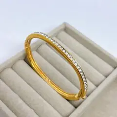 SWAROVSKI スワロフスキー ヴィンテージ ブレスレット バングル