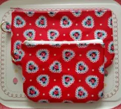 あ*お様 キャスキッドソンラミネートポーチセット 訳ありSALE♡