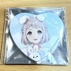 アイマス 学マス GIGO LadyRabbit ハート 缶バッジ 葛城リーリヤ