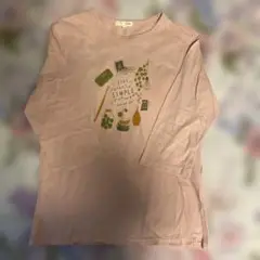 Tシャツ、七分袖、M