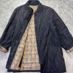 バーバリーロンドン♡キルティングジャケット　ノバチェック 2XL相当