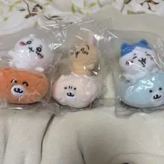 ちいかわ　ドライブだよ！ブーイぬいぐるみ　3点　ちいかわ　ハチワレ　うさぎ