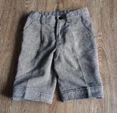 COMME CA ISM グレー ハーフパンツ