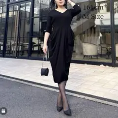 SERPENTINA セルペンティナ　スリットネックワンピース　ブラック　S 2025年最新】セルペンティナの人気アイテム - メルカリ