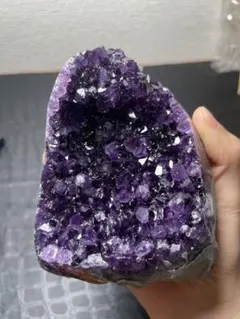 天然アメジスト 原石 置物 結晶 パープル4A-056 | Mercari