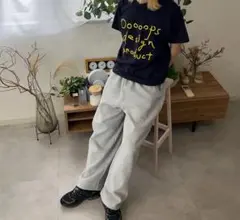 Oooops. ネイビー Tシャツ Mサイズ