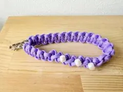 スマホハンドストラップ（パール付き）