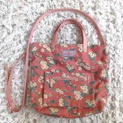 Cath Kidston 花柄トートバッグ リバーシブル 2way ショルダー