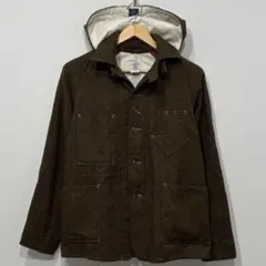 美品 ポストオーバーオールズ ウール ツイード スウィート ベア カバーオールのサムネイル
