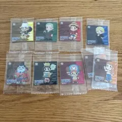ワンピース キャラクターシール 9枚セット