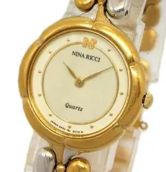 ニナリッチ 腕時計 ハートリンクブレスレット クォーツ 中古品 (04056)のサムネイル