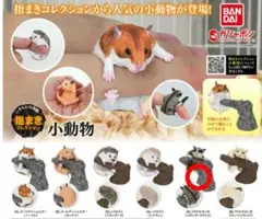 指まきコレクション 小動物 フクロモモンガ(スタンドグレー)